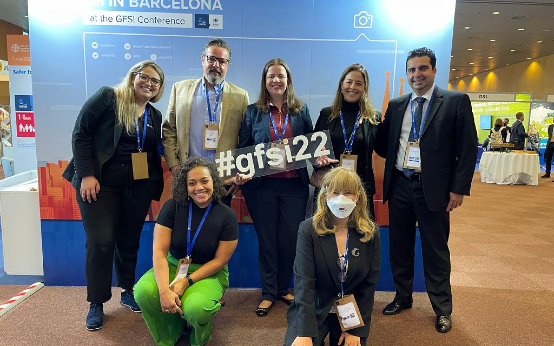 Brasileiros na Conferência GFSI 2022, Barcelona!