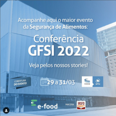 O GFSI começou e a nossa cobertura do evento, em parceria com o IRFSD @irsfd_ , também!