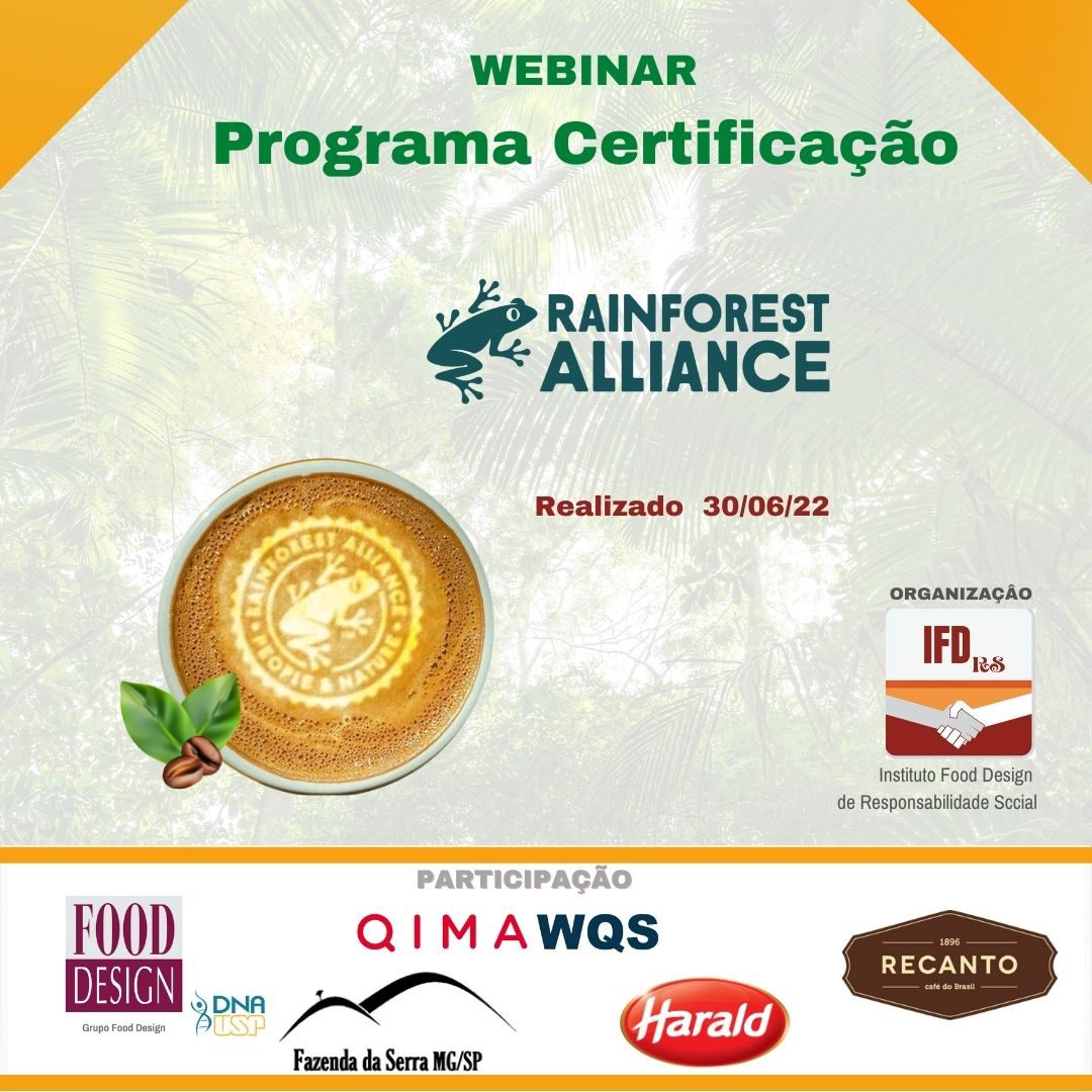 Webinar: Programa de Certificação Rainforest Alliance
