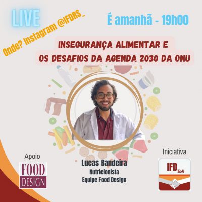 Live: Insegurança Alimentar e os desafios da agenda 2030 da ONU