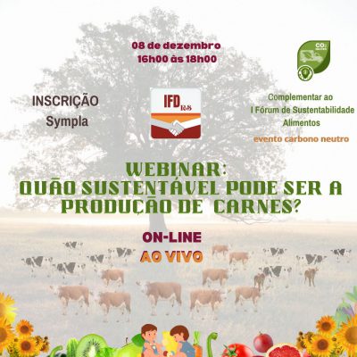 Webinar: Quão Sustentável pode ser a Produção de Carnes?