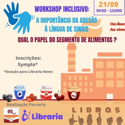 Workshop inclusivo: A importância da adesão à língua de sinais